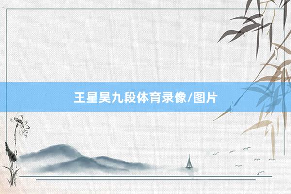 王星昊九段体育录像/图片