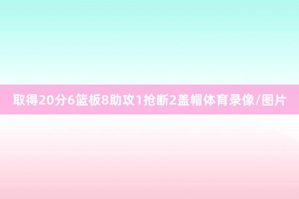 取得20分6篮板8助攻1抢断2盖帽体育录像/图片
