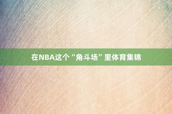 在NBA这个“角斗场”里体育集锦