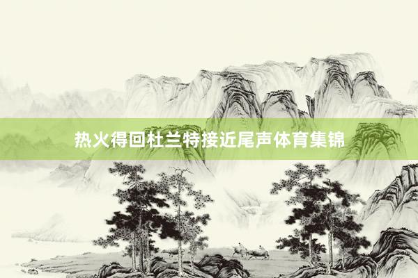热火得回杜兰特接近尾声体育集锦