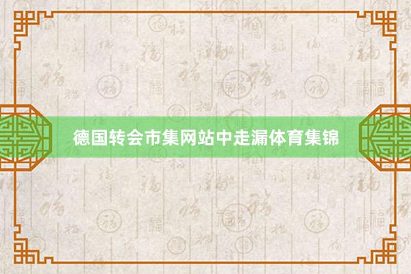 德国转会市集网站中走漏体育集锦