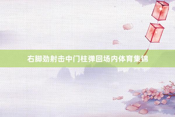 右脚劲射击中门柱弹回场内体育集锦