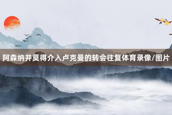 阿森纳并莫得介入卢克曼的转会往复体育录像/图片